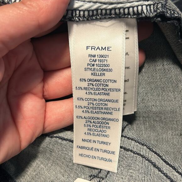 NWT Frame Le One Skinny dark wash jeans in Keller wash - Picture 13 of 16